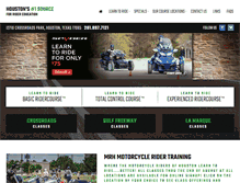 Tablet Screenshot of mrhridertraining.com